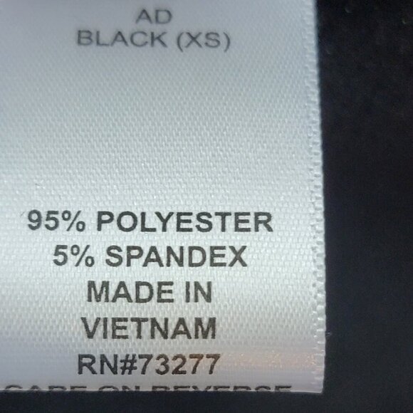 NWT Elle Black White Trim Mini Skirt XS | Mod Retro Chic Office to After-Hours - Picture 6 of 7